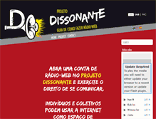 Tablet Screenshot of dissonante.org